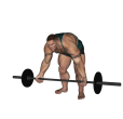 Reverse Row - Bent Over Barbell Wide
